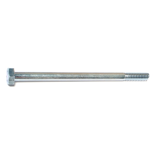 Midwest Fastener Grade 2, 1/4"-20 Hex Head Cap Screw, Zinc Plated Steel, 4 in L, 100 PK 00016 - main